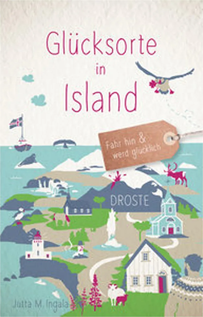 Lieux de bonheur en Islande - Livre illustré grand format papier glacé