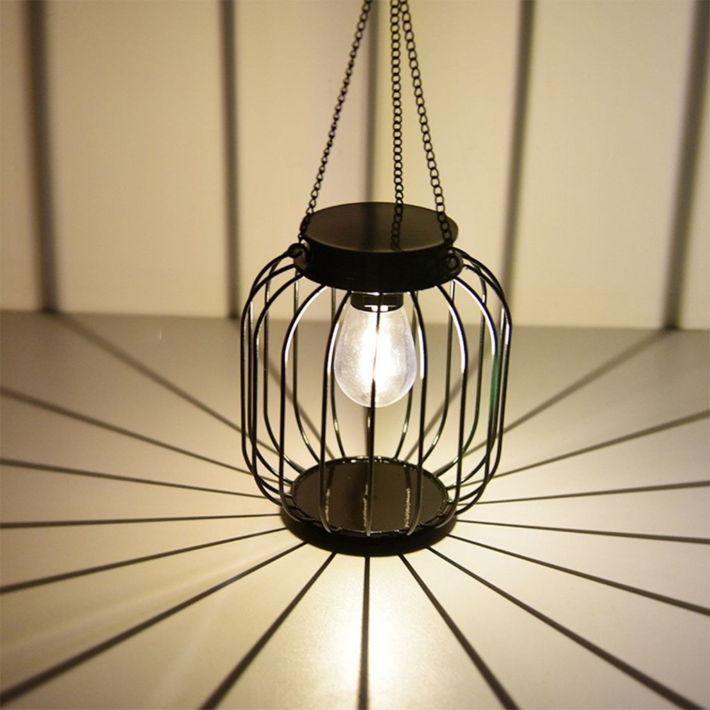 2 Stück Solar Laternen Garten Solarlampen mit LED-Glühbirne IP65 Wasserdicht Solarleuchten für Außen Terrasse Rasen Balkon Hof Gartendeko