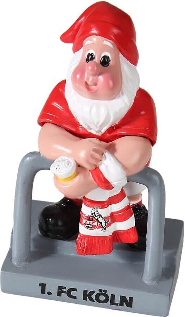 1. Gnomo da giardino FC Köln "Posti in piedi" piccolo Immagine del prodotto 