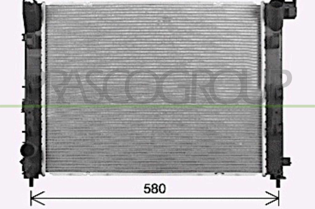 PRASCO DA730R001 Kühler Wasserkühler Motorkühler für RENAULT Clio V Schrägheck (BF) Captur II für NISSAN MICRA V (K14)
