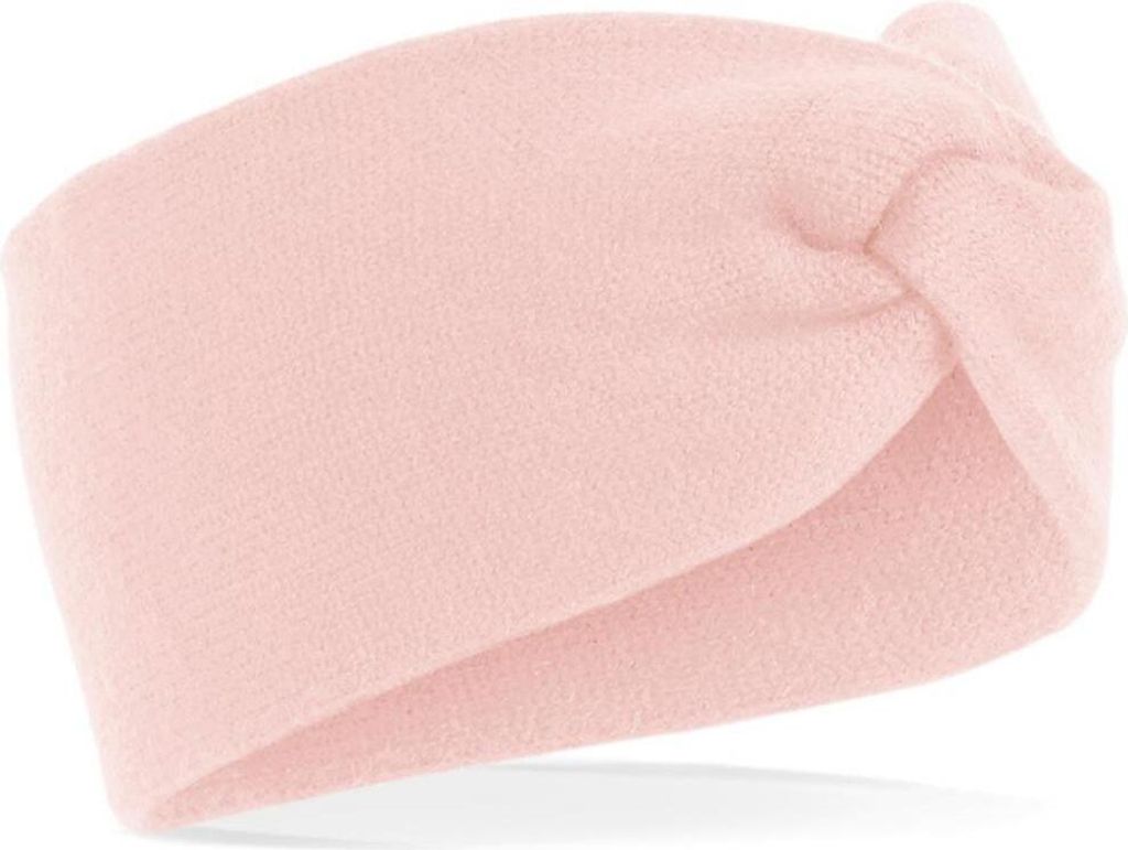 Beechfield B432 | Twist Knit Headband - Farbe: Pastel Pink - Größe: One Size