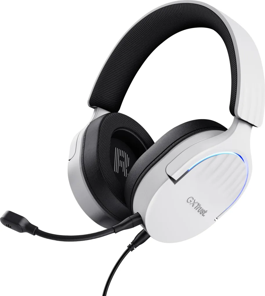 Casque Gamer 7.1 USB GXT 490W Fayzo Eco Blanc pour PC avec Micro Pro