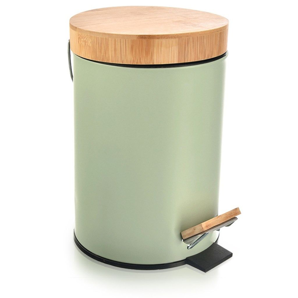 Orion | Badezimmer Mülleimer - Treteimer - 3 l - Grün - Produktbild 