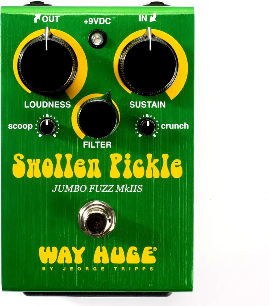 Pédale Fuzz Way Huge Swollen Pickle MK IIS Effet de Saturation Analogique