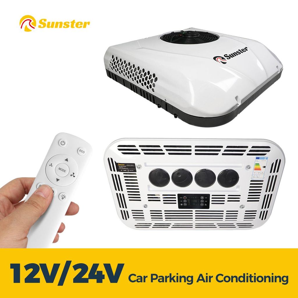 Sunster 24V RV klimatizace – 7000 BTU střešní klimatizace Obrázek produktu 