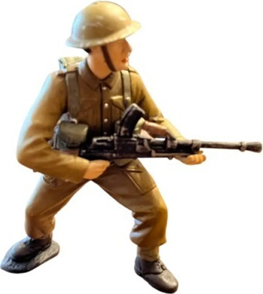 Soldat miniature britannique peint à la main pour jeux et dioramas