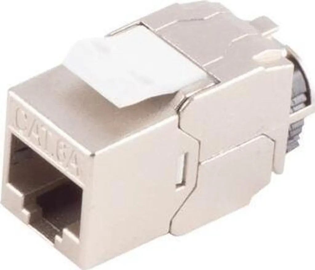 shiverpeaks BASIC-S Noyau RJ45 Keystone Cat6 Blindé pour Panneau de Brassage
