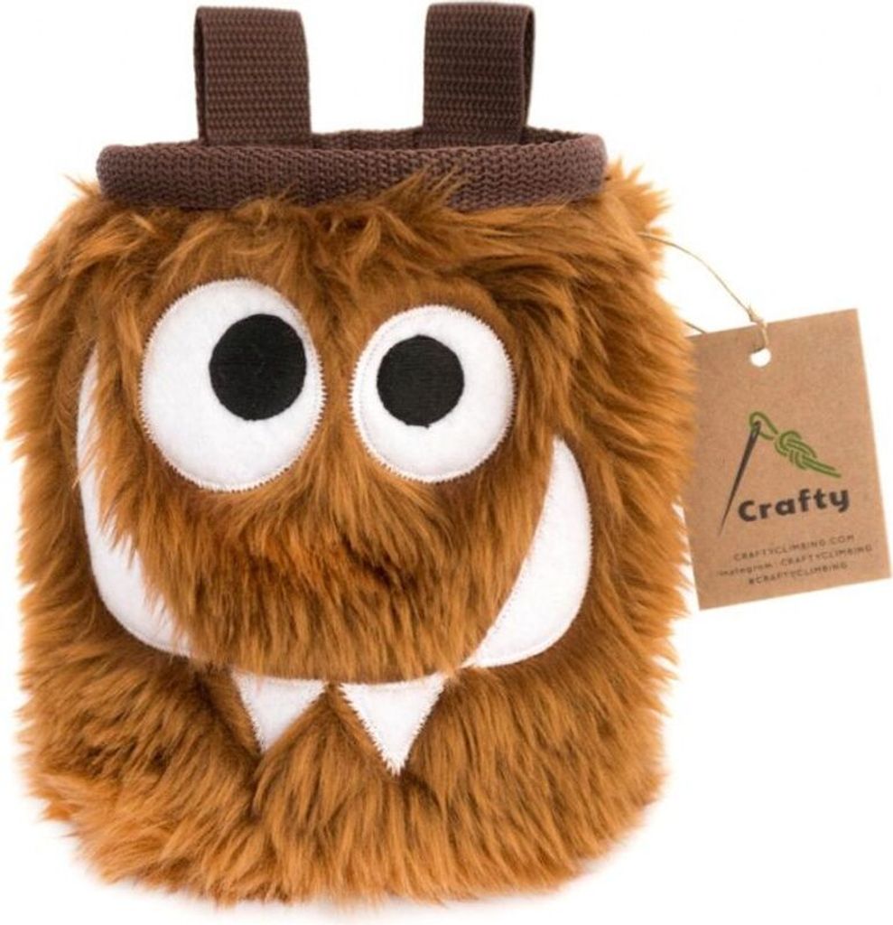 Crafty Climbing - Foodie Monster (Chalkbag) ,Chocolate Foodie Monster