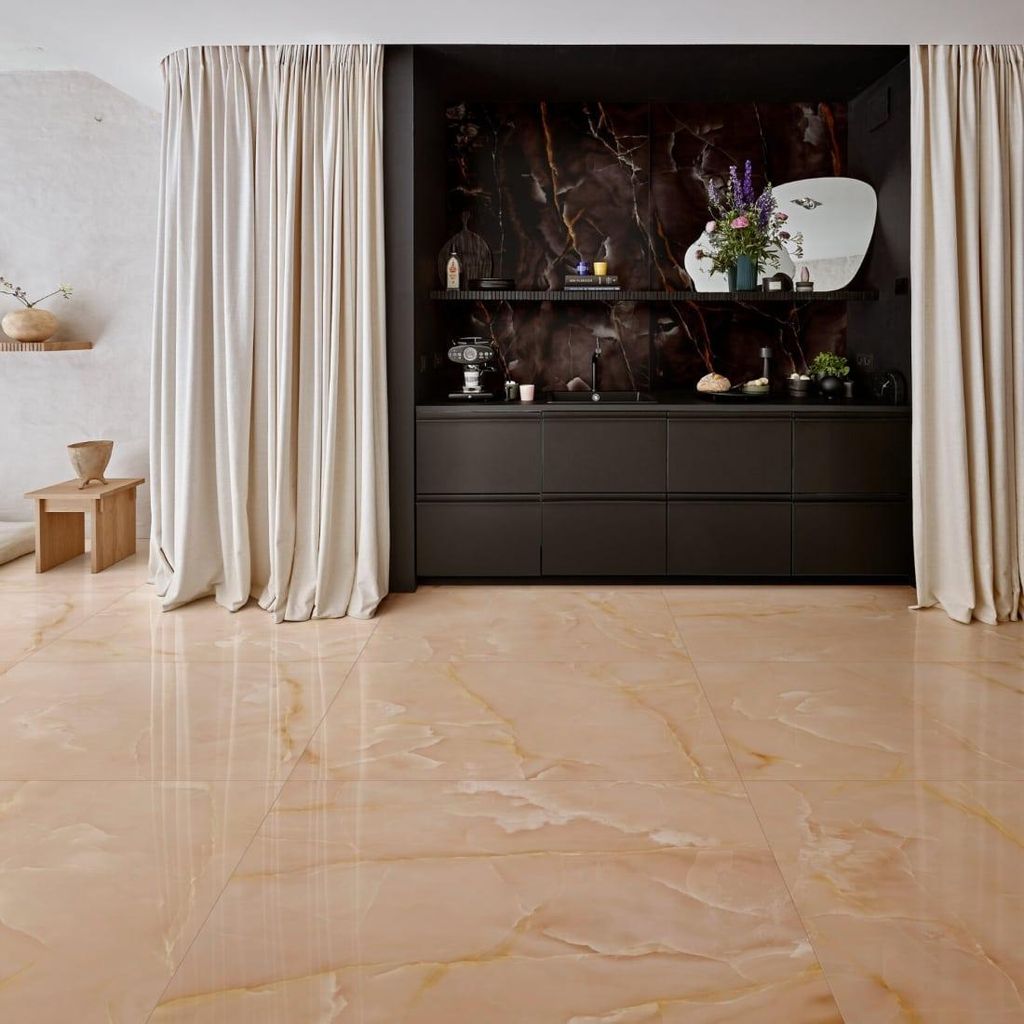 Fliesen Marmoroptik Beige 120x120 cm CASA39 Marazzi Allmarble