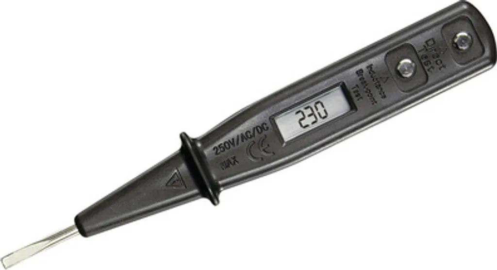 Testeur de tension MS-100 sans contact avec indicateur LED Voltcraft