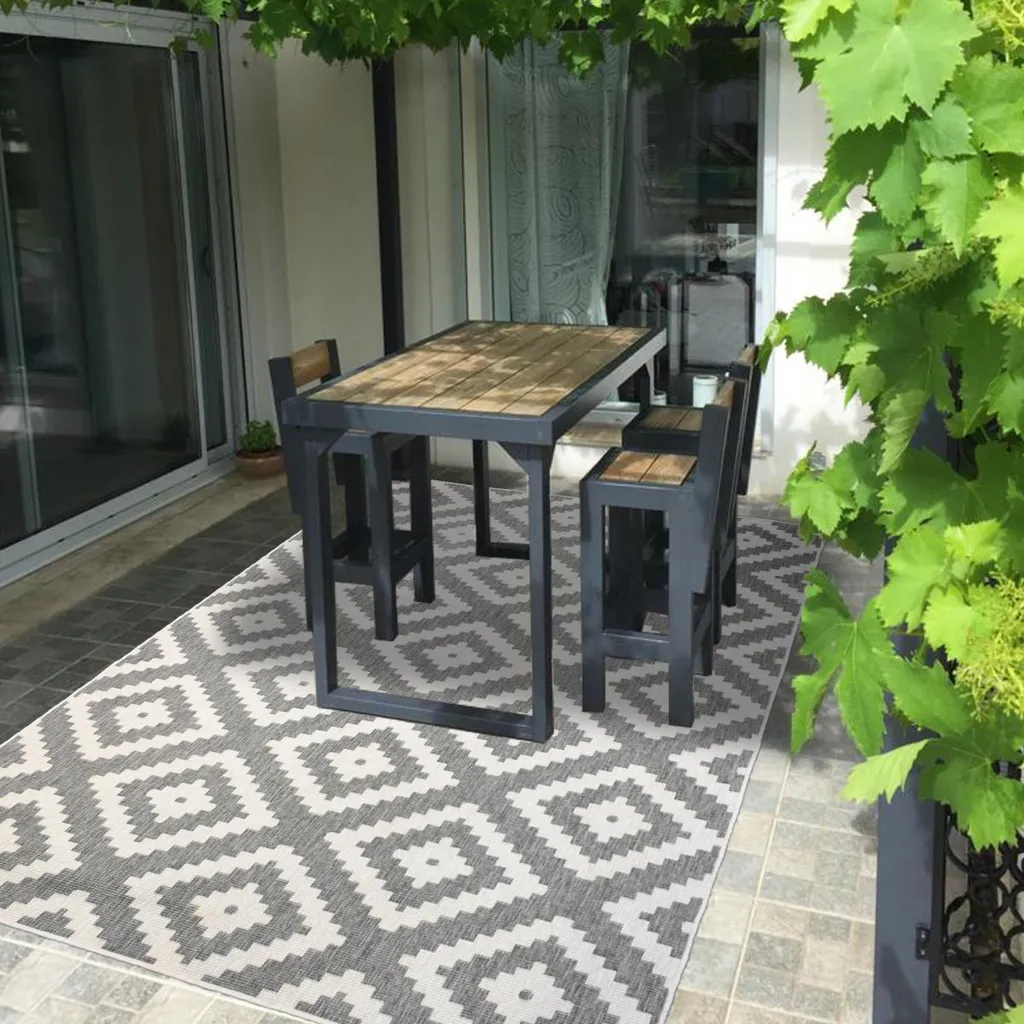 Tapis extérieur lavable et robuste ROMA - Solution sols de terrasse EX1 - 2