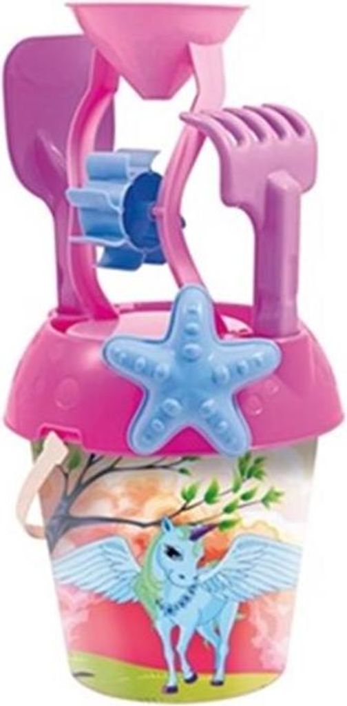 Adriatic Eimerset Magic Unicorn 5-teilig