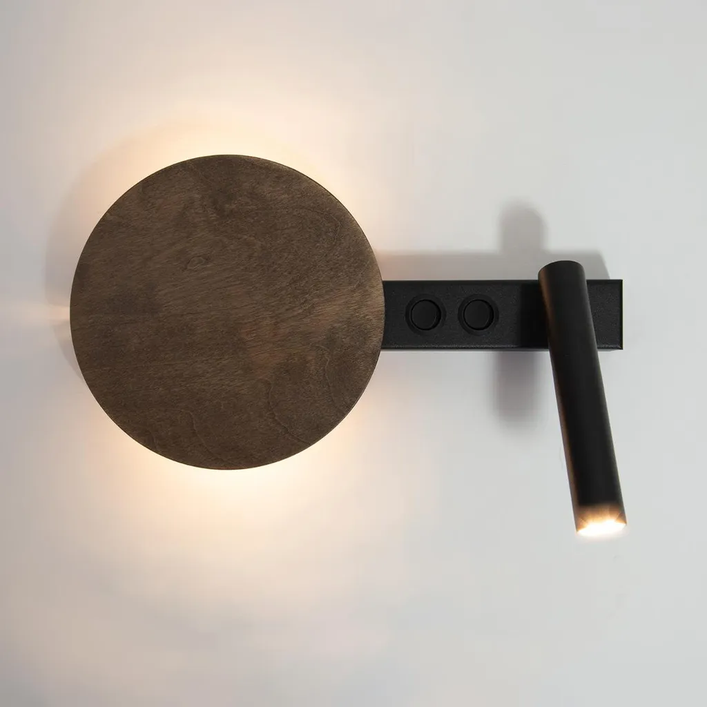 Éclairage d'ambiance hôtel chic avec l'applique murale bois HOTEL MOOD G9 - 2