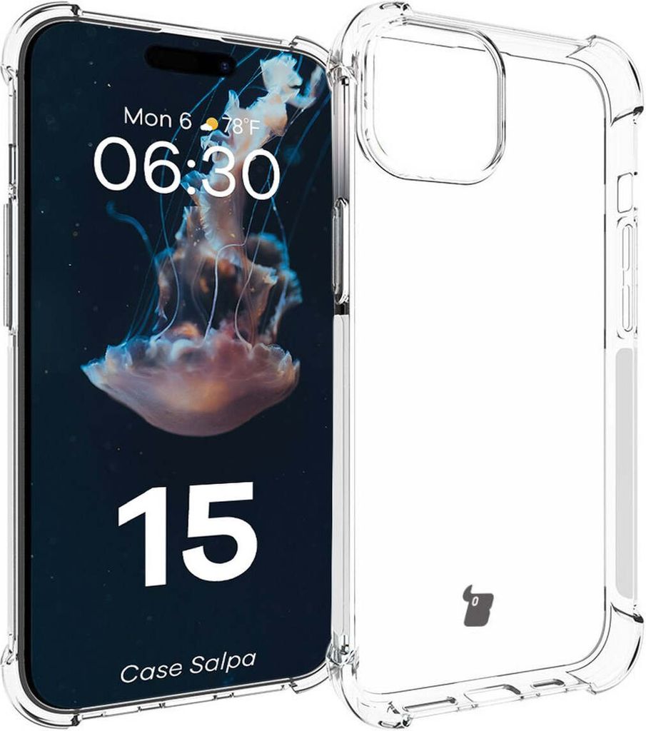 Bizon Case Salpa Apple iPhone 15 klar