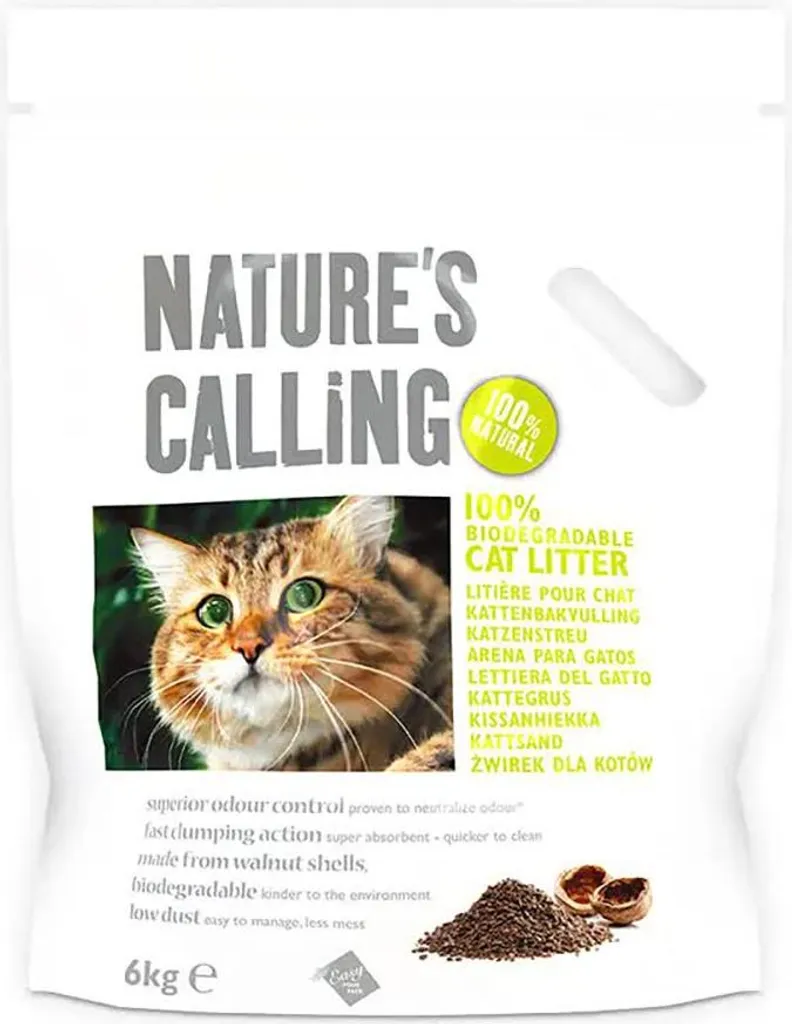 Litière Applaws Nature's Calling 6 kg contre les mauvaises odeurs chat