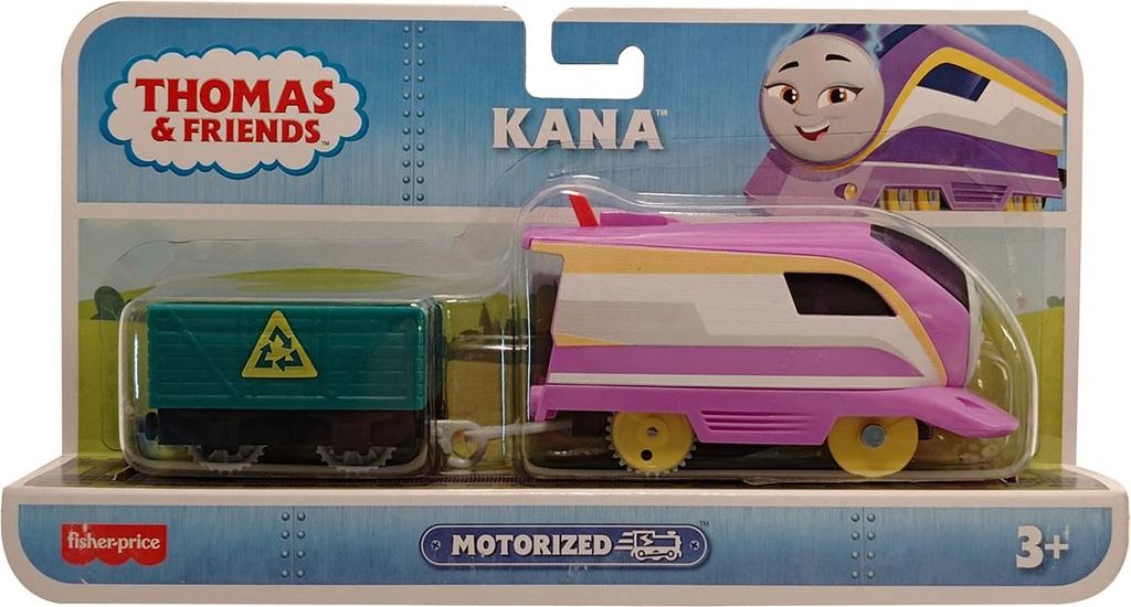 Fisher Price - Lokomotywa motorowa Kana z ładunkiem HDY69 Zdjęcie produktu 