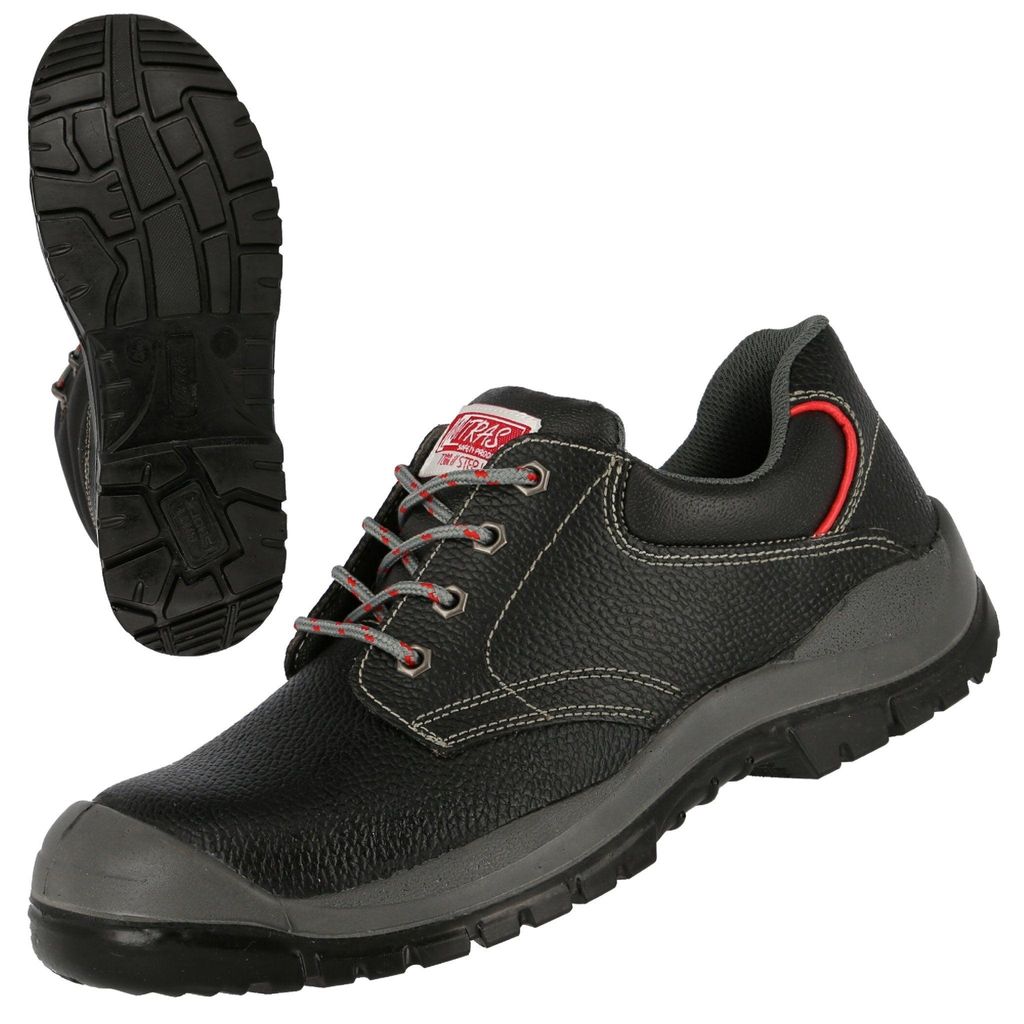 NITRAS STEP, S3 Sicherheitshalbschuhe, schwarz, EN ISO 20345 schwarz Gr.: 47