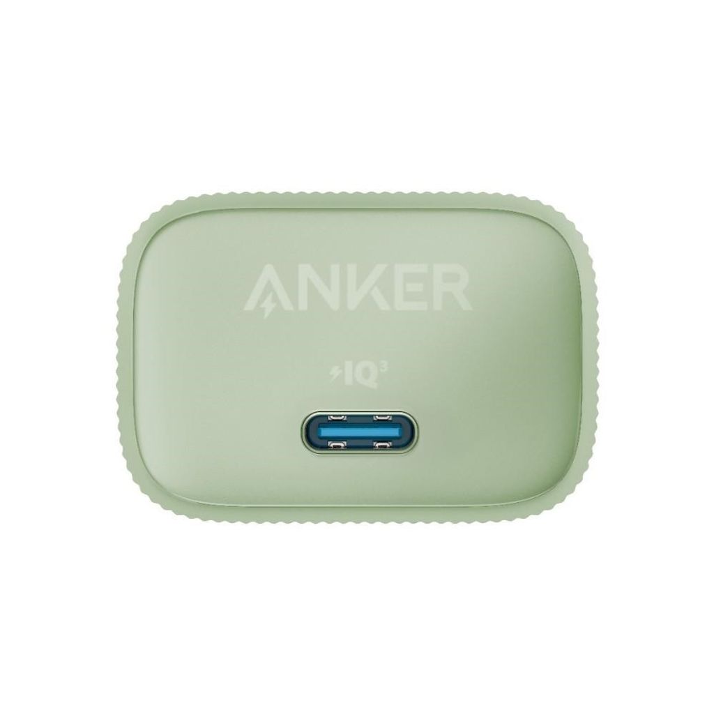 ANKER 511 Nano 4 Wall Charger 30W 1C, Green, EU Plug Produktbild 