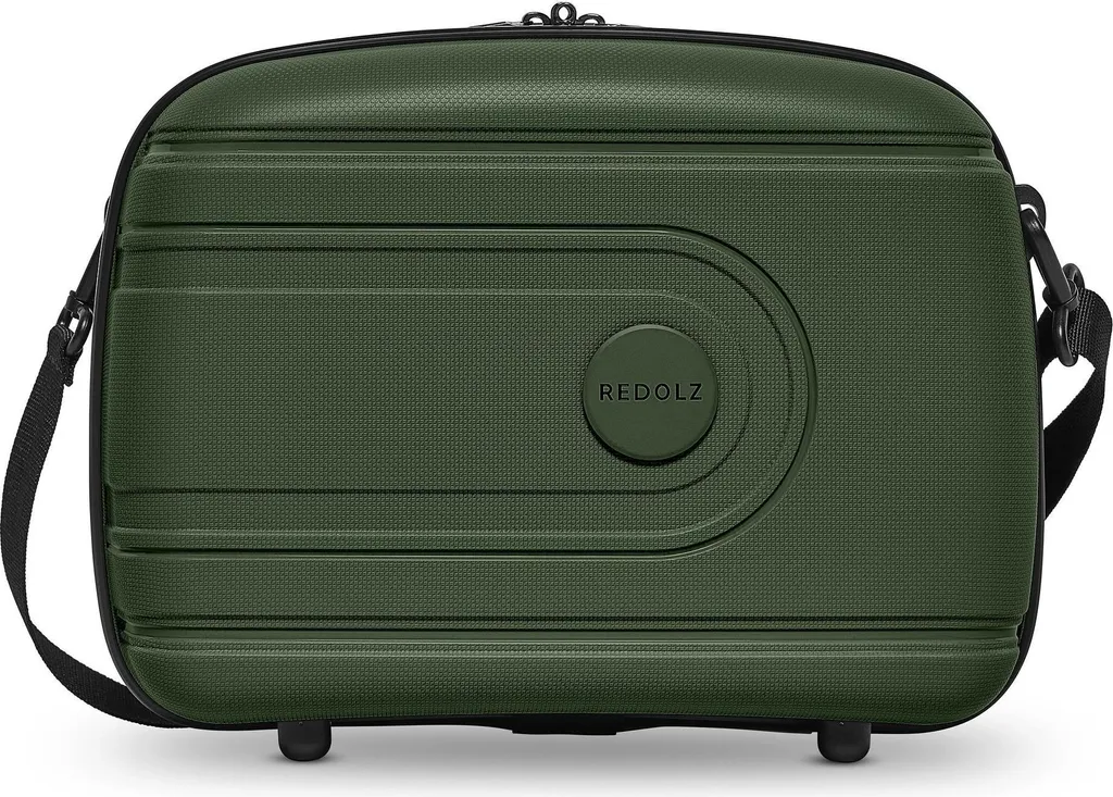 Vanity Case REDOLZ Essentials 11 Olive - Valisette de toilette rigide