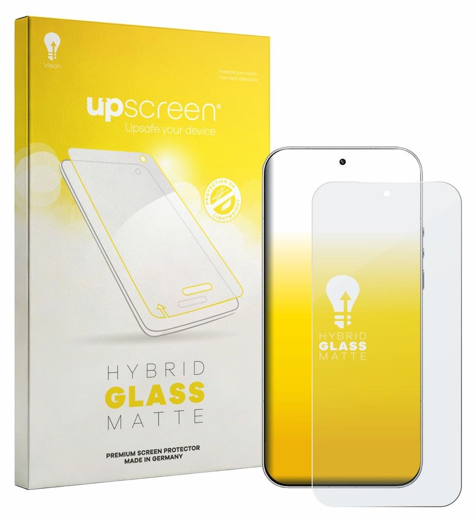 upscreen Entspiegelungs Schutzglas für Xiaomi Leica Leitzphone Schutzfolie Panzer Folie Glas Display Schutz matt