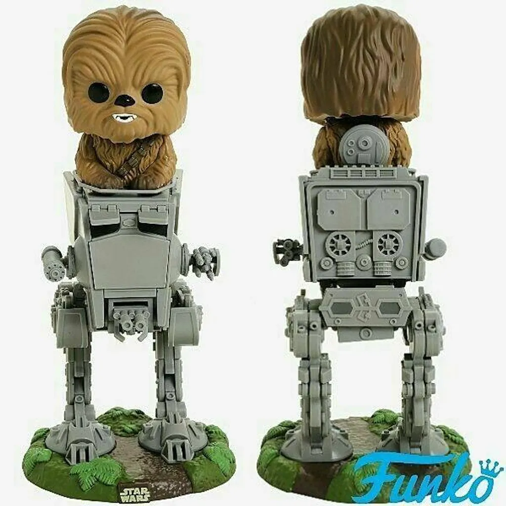 Star Wars Chewbacca en AT-ST Figurine Deluxe Vinyle Détails Authentiques - 7