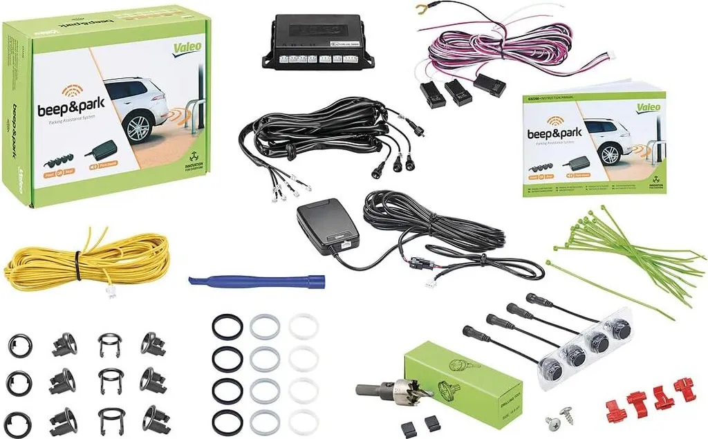 Système Aide Stationnement pour Créneau Facile Valeo 4 Capteurs 632200