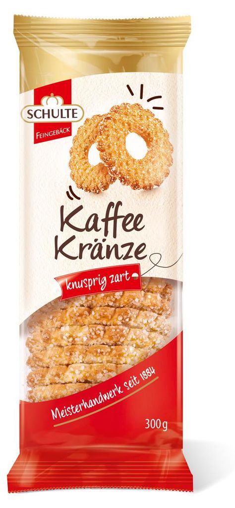 Wieńce kawowe Tradycyjne ciasteczka wykonane według Zdjęcie produktu 