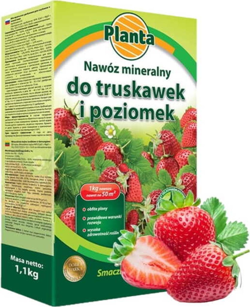Minerální hnojivo pro jahody a jahodníky 1 kg Bohaté výnosy Obrázek produktu 
