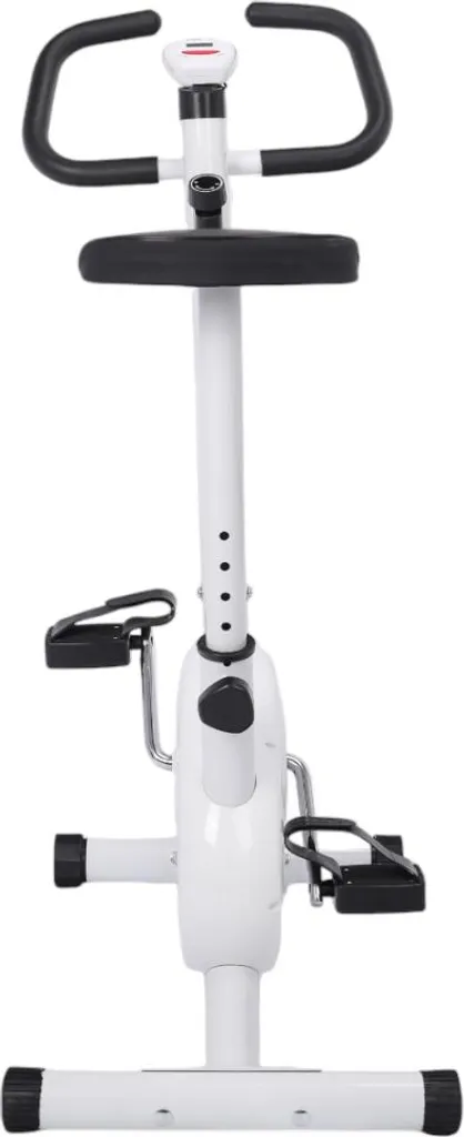 Restez en forme : Vélo d'appartement React V2 blanc compact et stable - 2