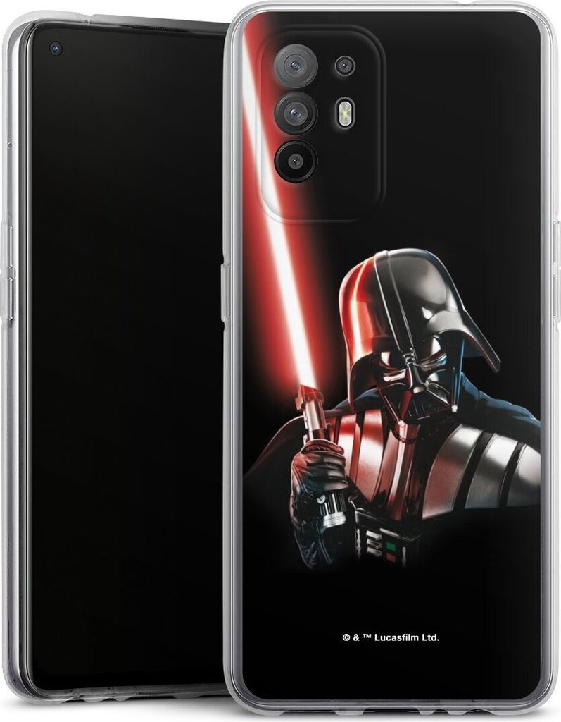 DeinDesign Handyhülle für Oppo A94 5G Silikon Hülle Case Smartphone Schutzhülle Darth Vader Fanartikel Star Wars