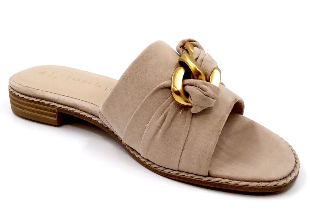 Marco Tozzi pantolette Pantolette beige in Gr. 38