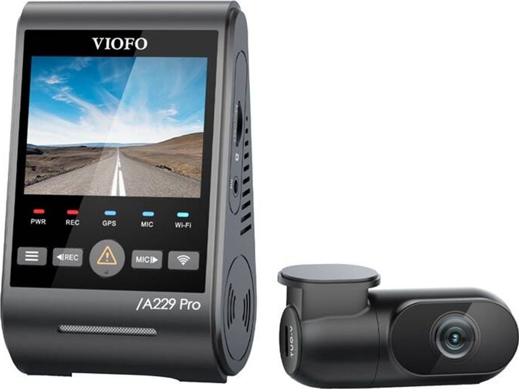 Viofo A229 Pro 2Ch 4K + 2K Wifi, Gps Obrázek produktu 5