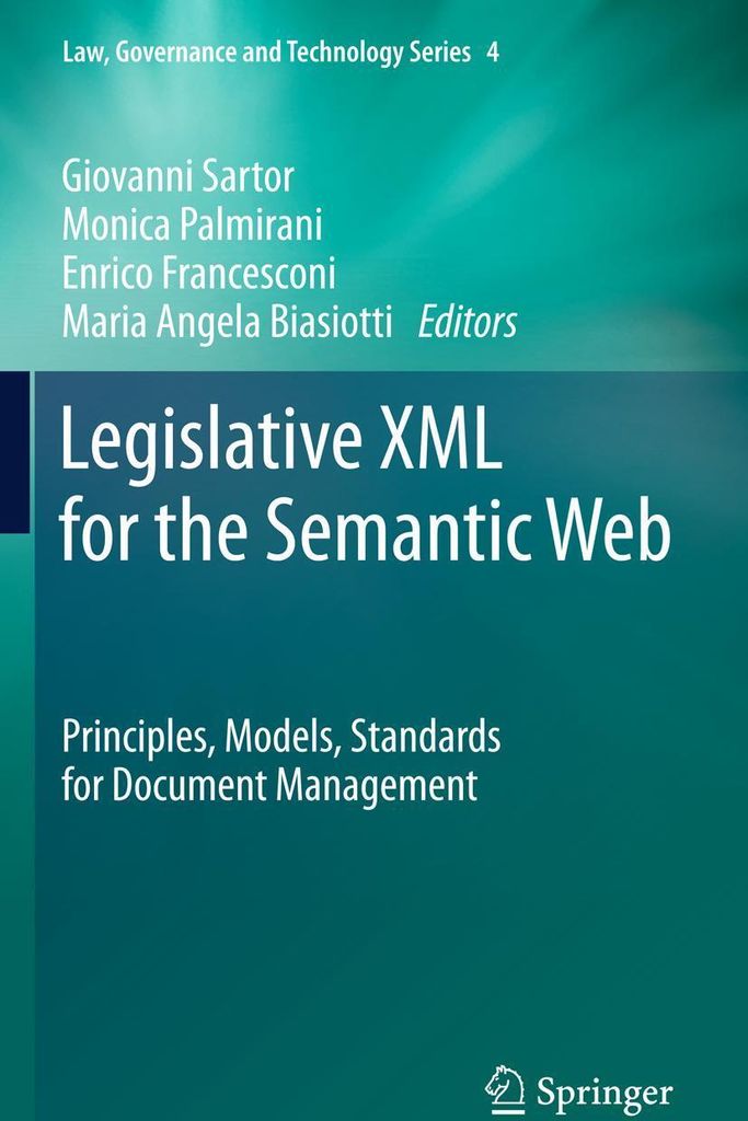 Legislative XML for the Semantic Web