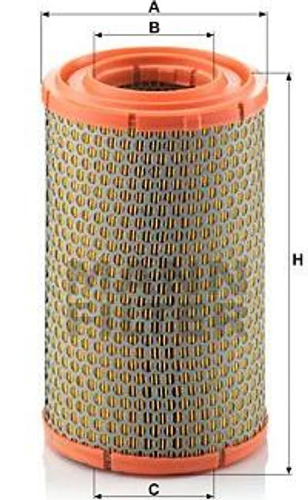 MANN-FILTER C 16 182 Filtre à air OE 1908234 compatible Iveco Daily