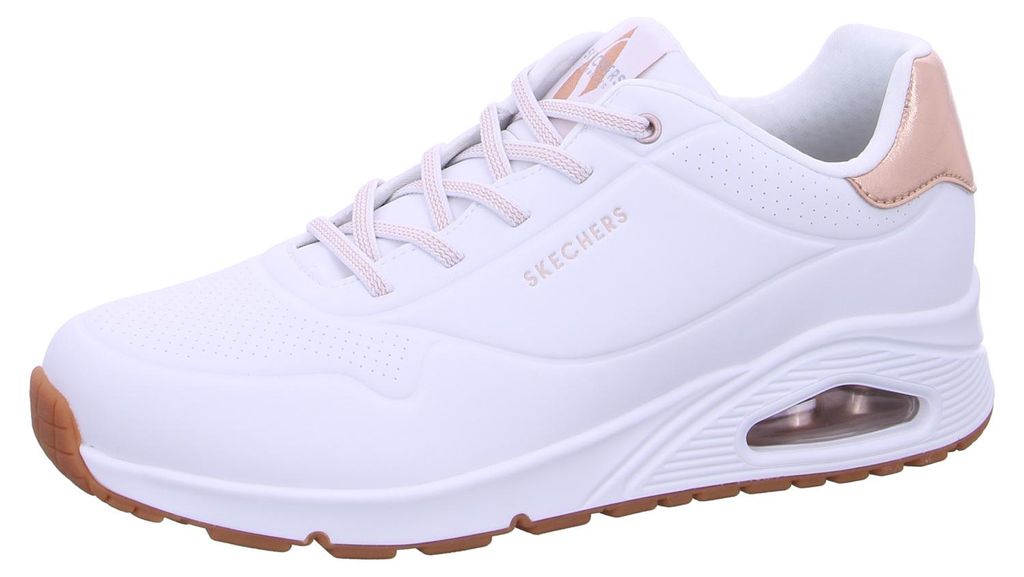 Skechers 155196 Uno Shimmer Away - Damen Schuhe Sneaker - Produktbild 