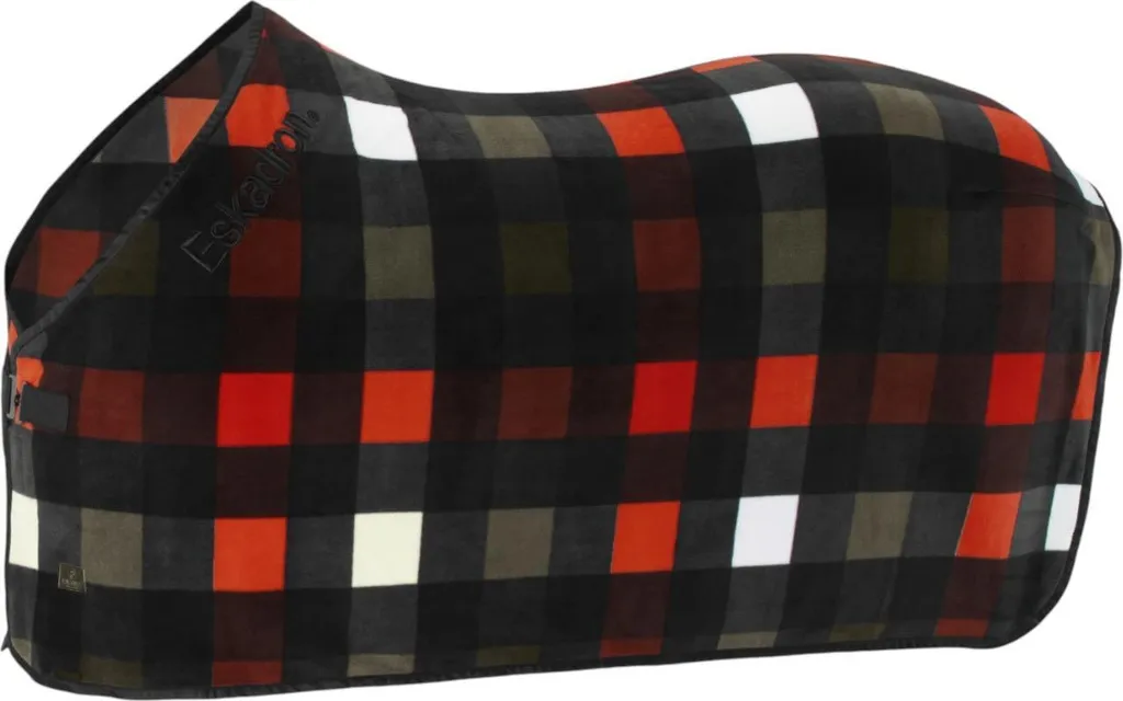 Chemise Polaire Eskadron Dynamic 25 H/W Fleece Check Noir et Vert S