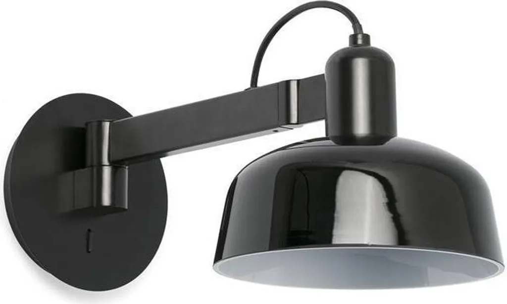 Applique murale noir TATAWIN 20342-117 luminaire design industriel chic