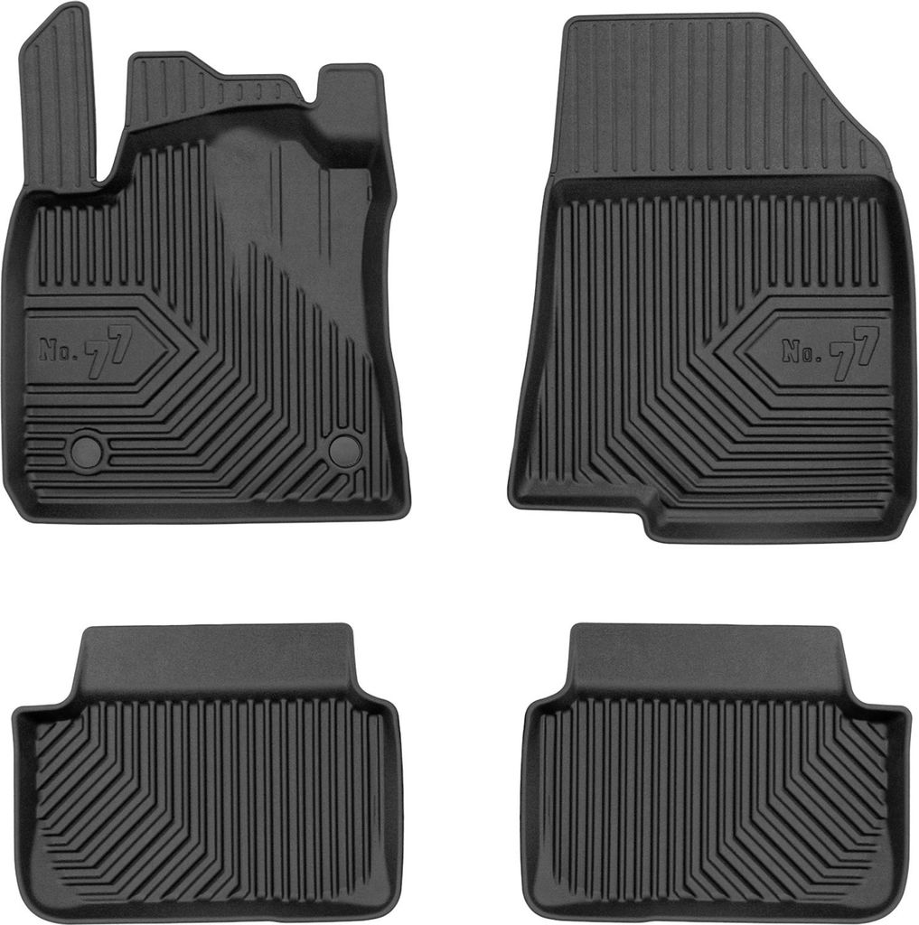 FROGUM Gummimatten Autofussmatten für Dacia Logan III ab 2020