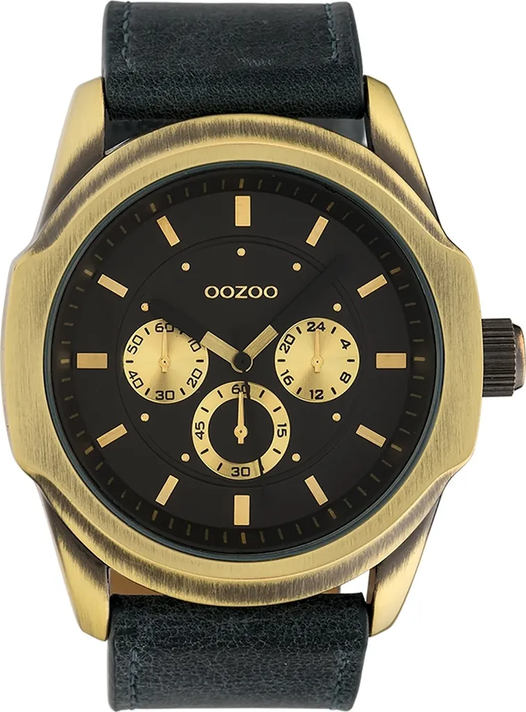 Oozoo UOC10319 Orologio Quarzo Donna | Pelle Nera Alta Qualità