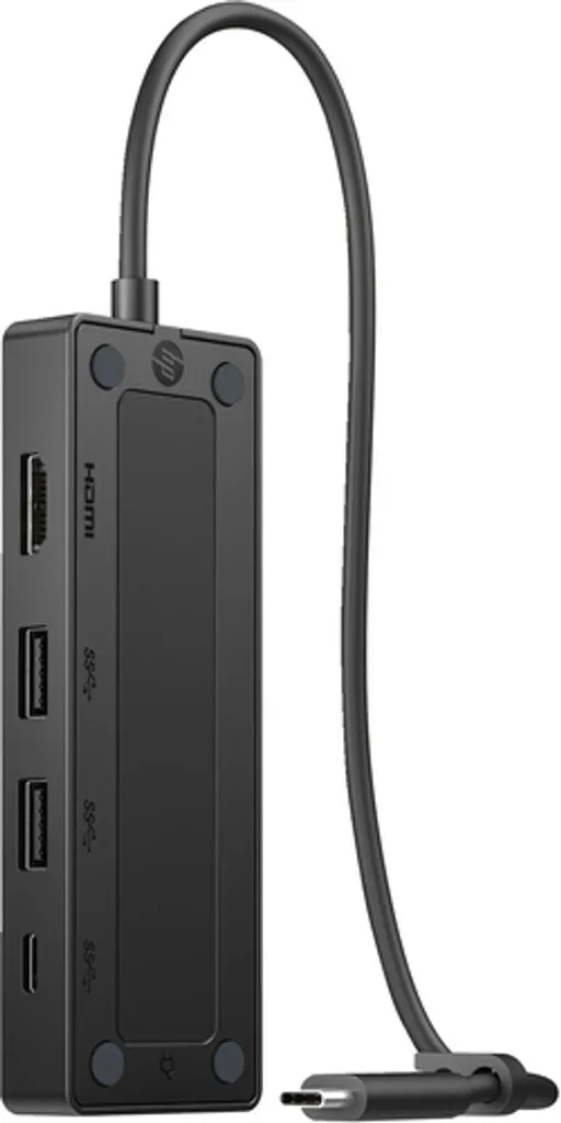 HP Hub de voyage USB-C G3 - Adaptateur multiport compact de 64g noir