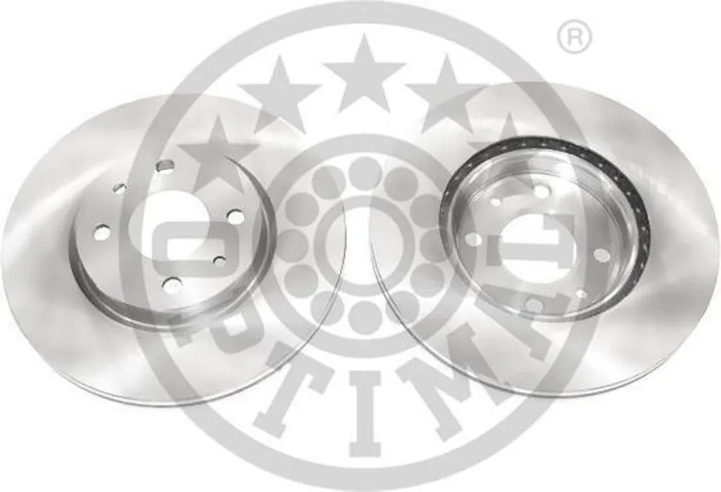 Disque de frein anti-vibration OPTIMAL BS-4430C pour FIAT QUBO