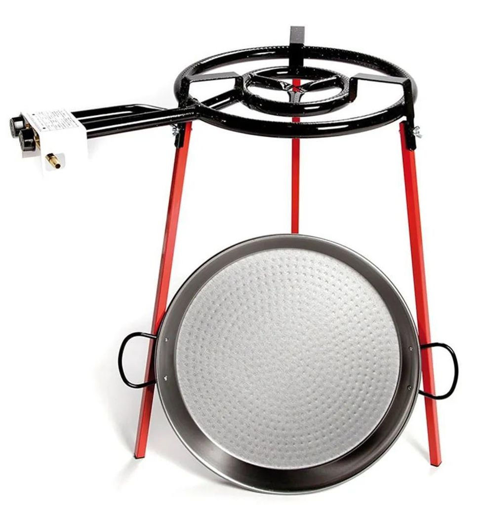 Vaello 76969 46 Cm Paella-pfannenset Schwarz  Schwarz One Produktbild 