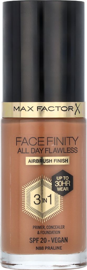 Max Factor Facefinity All Day Flawless Foundation Farbe N88 Praline