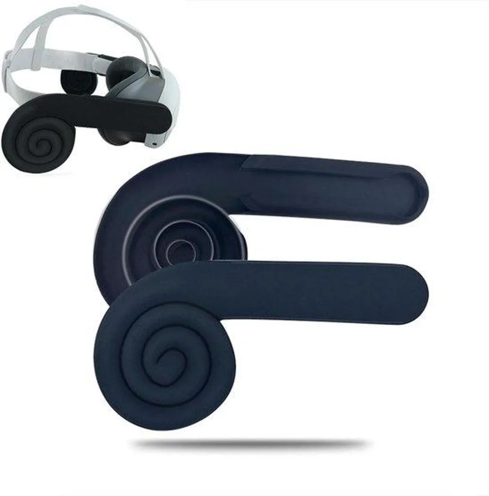 Améliorez le son de votre casque VR - Protège-oreilles silicone noir