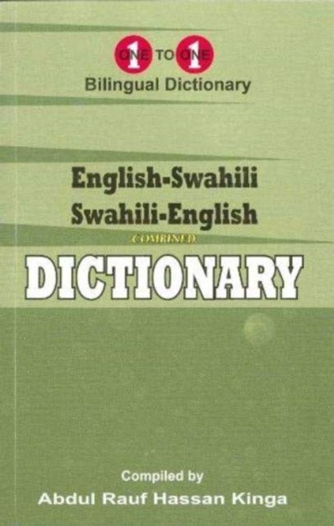 English-Swahili & Swahili-English One-to-One Dictionary Produktbild 