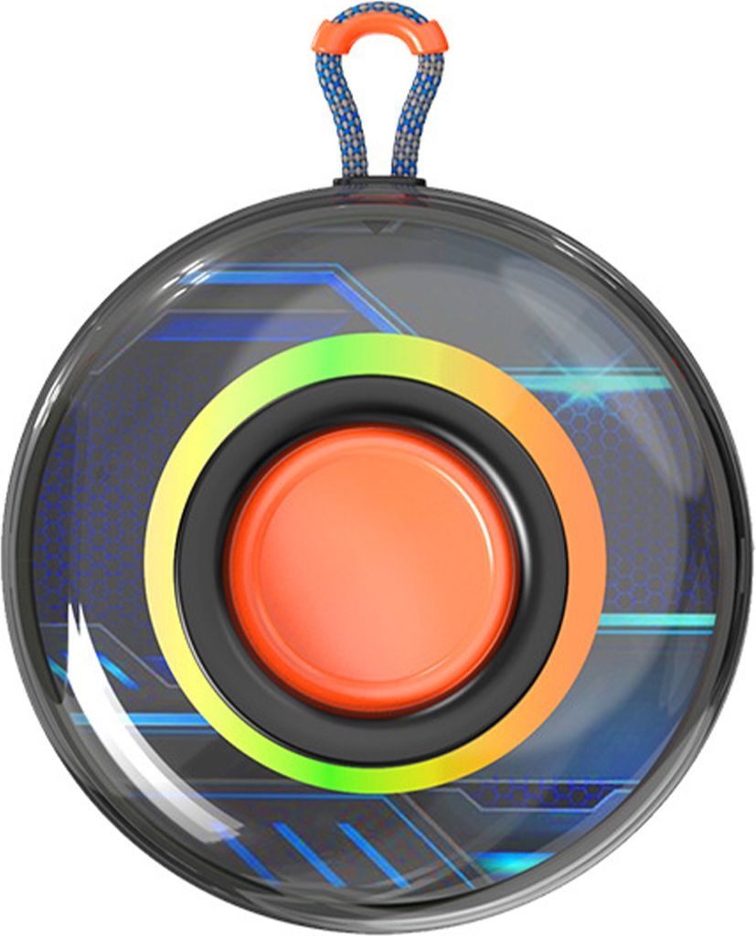 Kabelloser BT-Lautsprecher, wasserdichter Spritzwasser-Subwoofer fuer den Aussenbereich, Mini-HiFi-Soundbox, BT 5.3, 1200 mAh Akku, verlustfreier L...