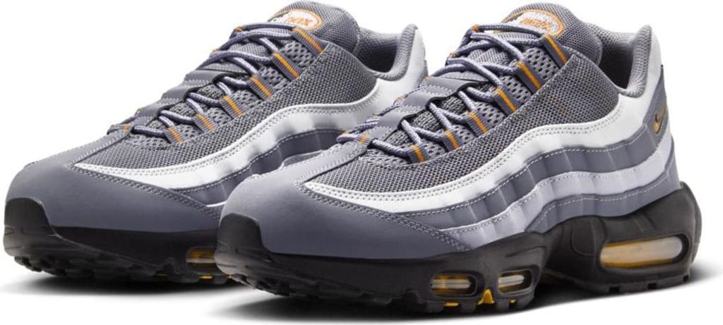 Nike Air Max 95 Sportschuhe, Schwarz-Grau, Hv6062 002, Größe 44,5