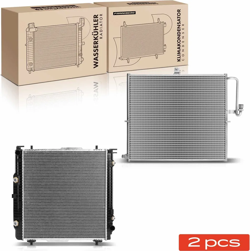 Frankberg Condensateur de Clim et Radiateur Moteur Mercedes Classe G W463
