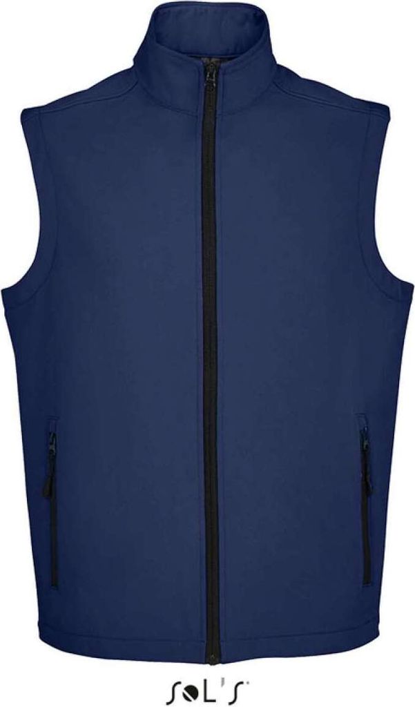 SOLs 02887 | Herren Race Bodywarmer Men Softshell - Wasserabweisend - Farbe: French Navy - Größe: L
