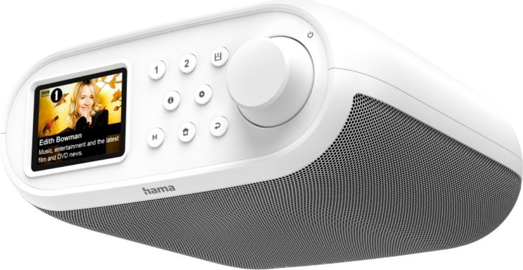 Hama DIR400 weiss DAB+/Internetradio/Bluetooth®/App Produktbild 